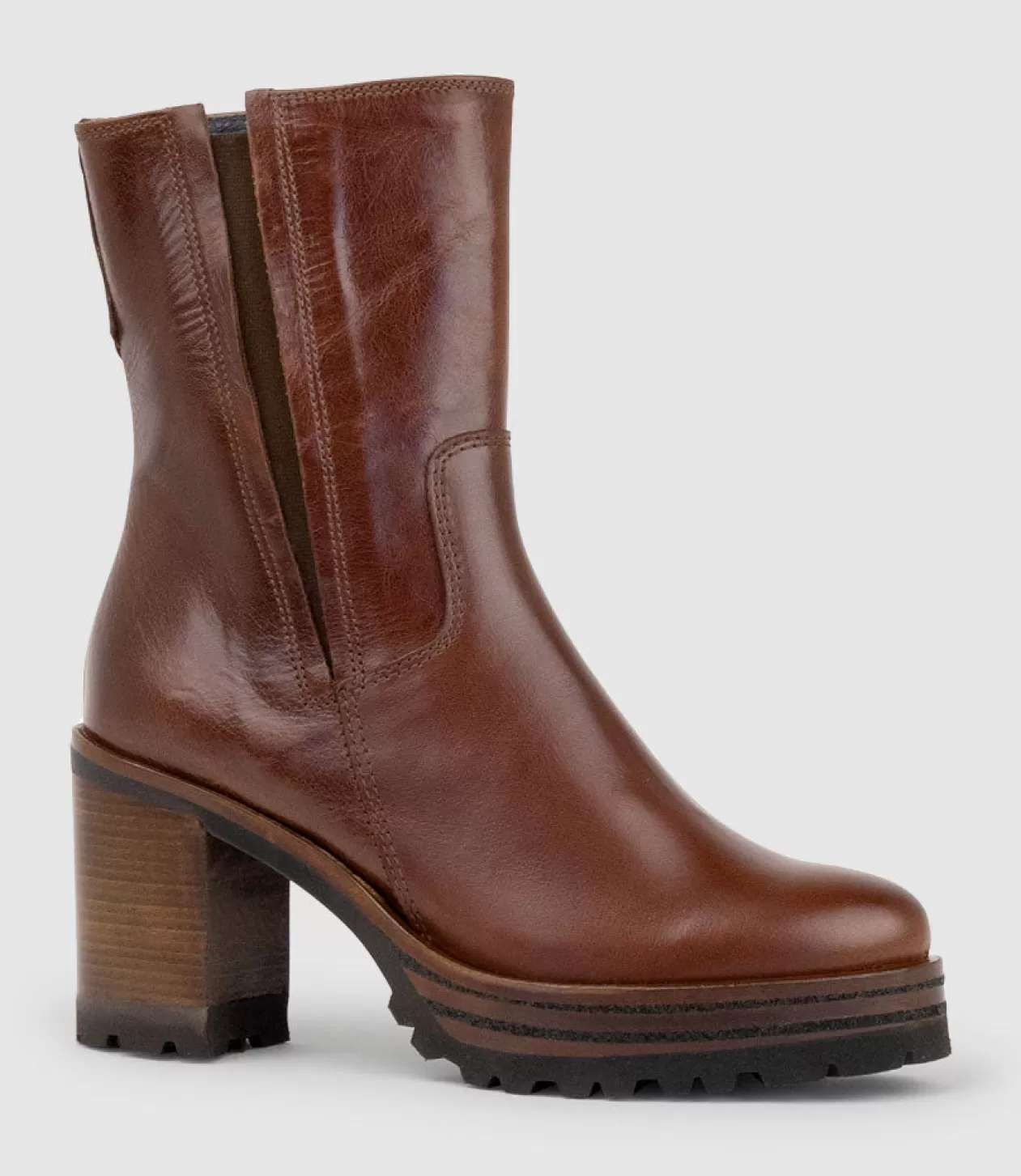 Edward Meller Ankle Boots<Ulara85 Lug Sole Ankle Boot In Tan