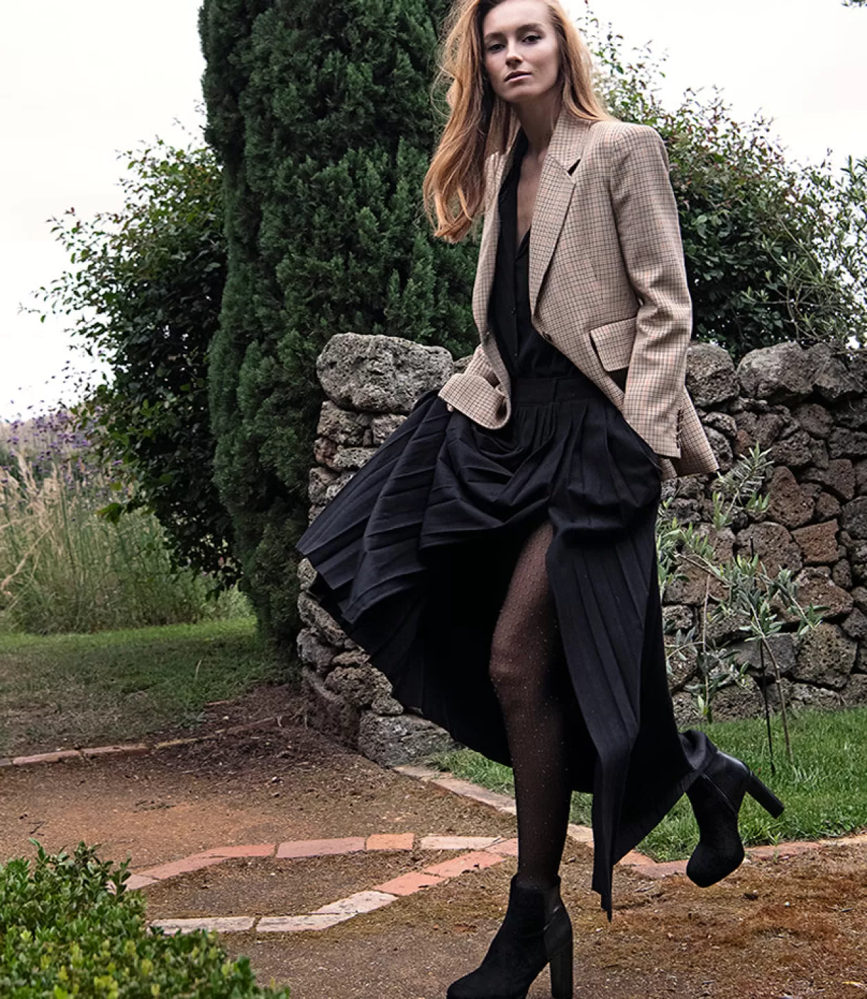Edward Meller Platform Boots<Ulias110 Half N Half Platform Boot In Black Calf