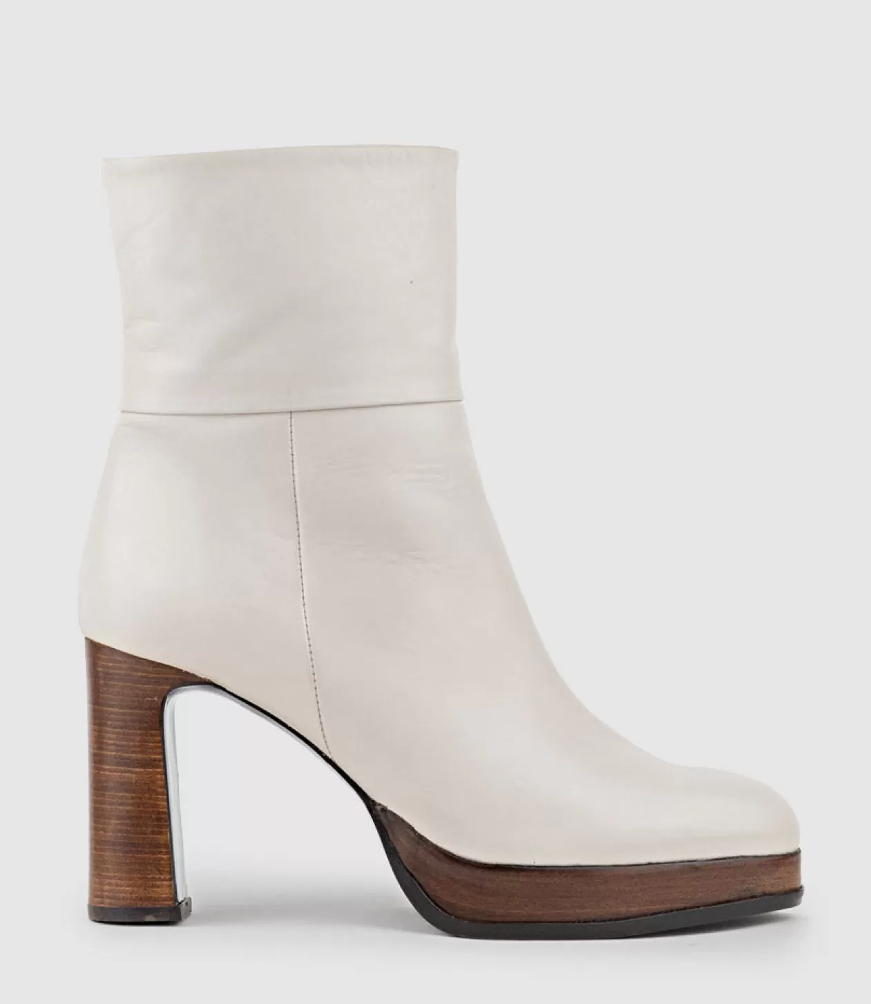 Edward Meller Ankle Boots<Ulla95 Platform Ankle Boot In Offwhite