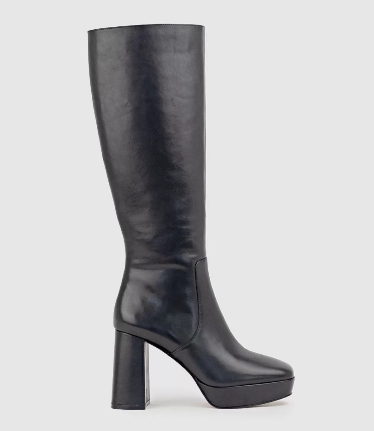 Edward Meller Long Boots<Uma95 Platform Knee High Boot In Black