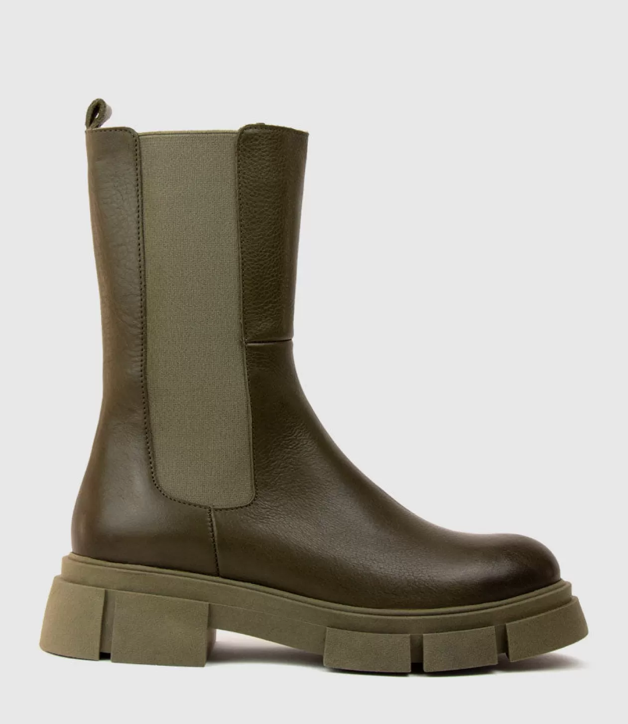 Edward Meller Ankle Boots<Umi Chukka Boot On Chunky Sole In Khaki