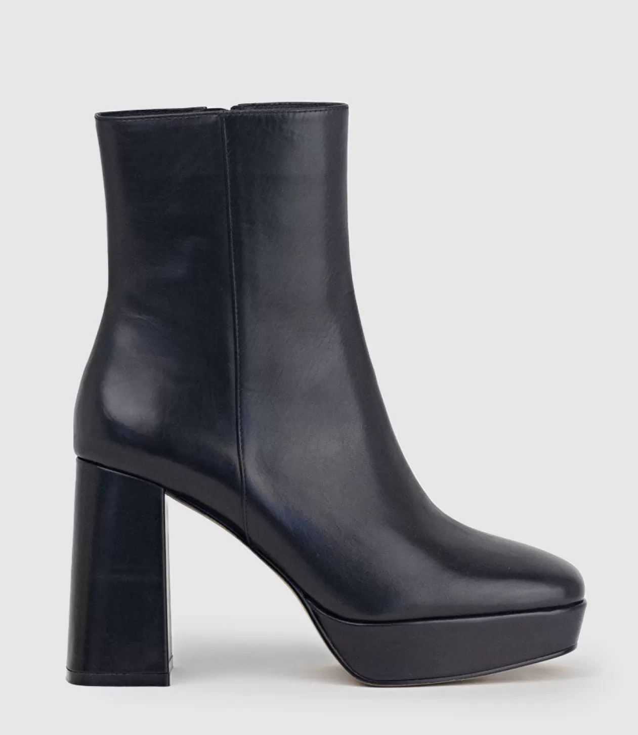 Edward Meller Platform Boots<Uriel95 Platform Boot In Black Baby Calf