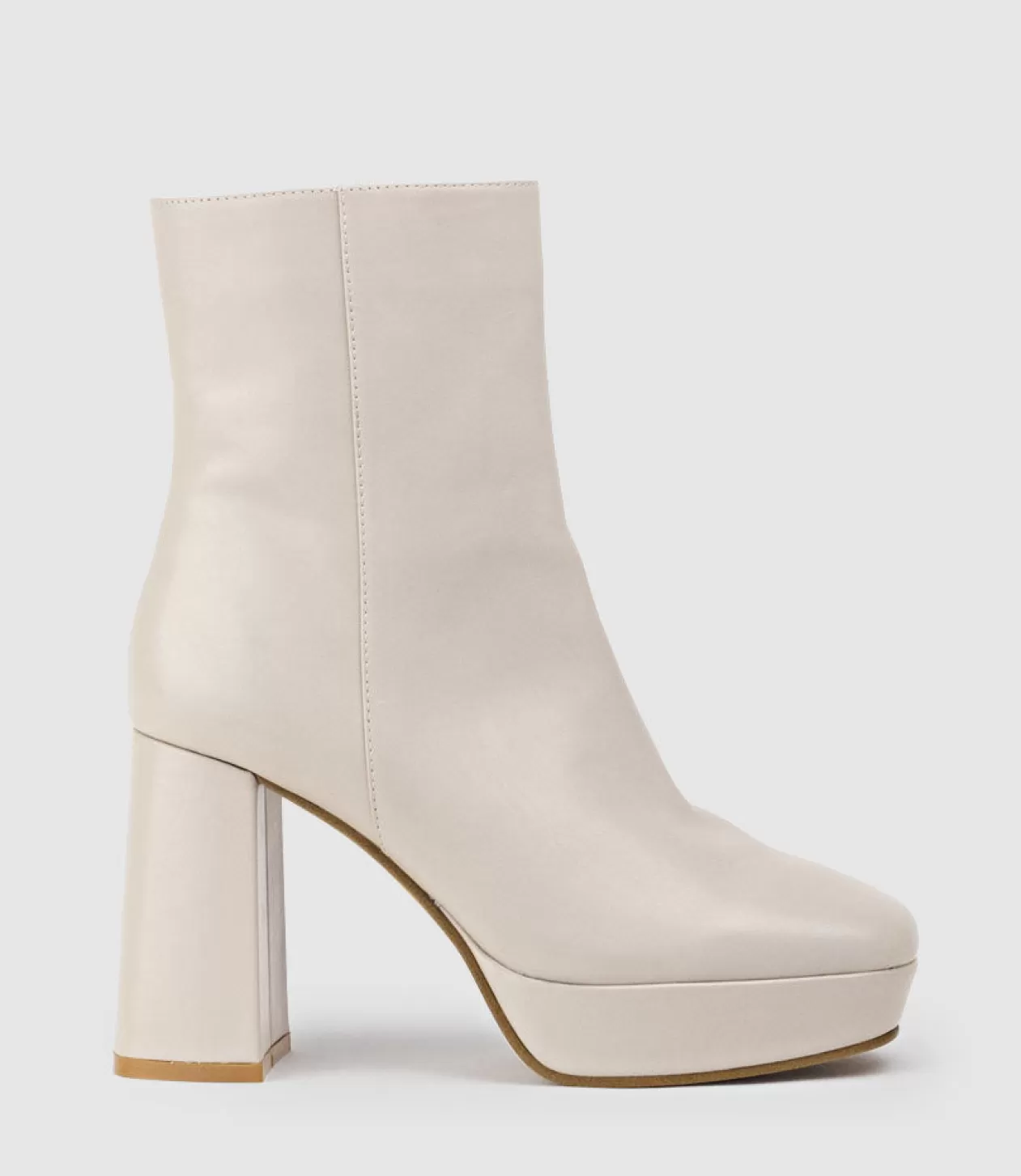 Edward Meller Platform Boots<Uriel95 Platform Boot In Nude Baby Calf