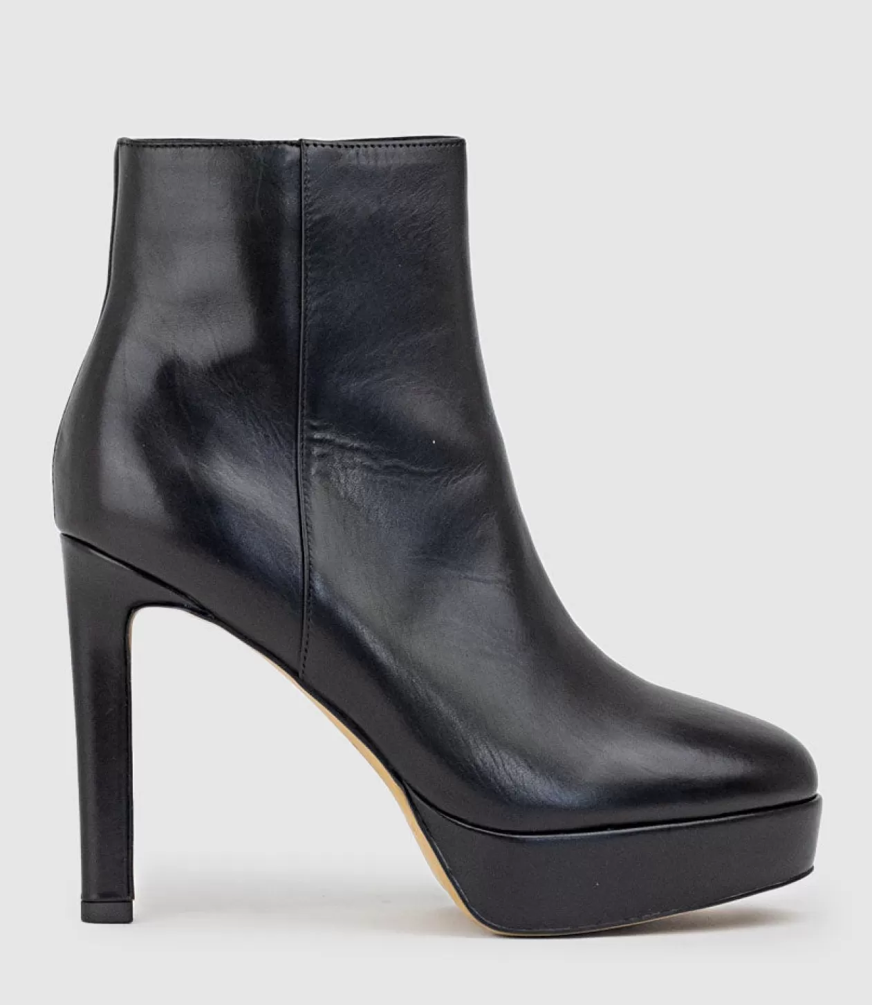 Edward Meller Ankle Boots<Urina110 Platform Boot In Black Baby Calf