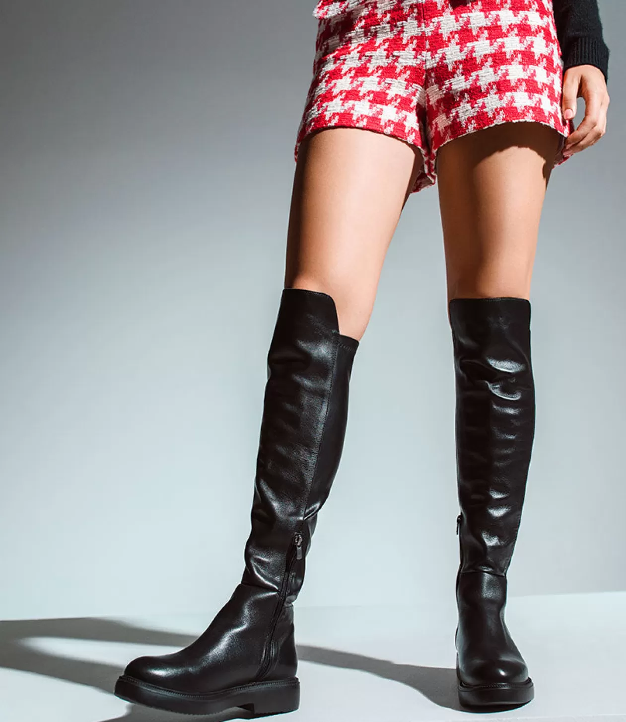 Edward Meller Long Boots<Vander Half And Half Otk Boot In Black