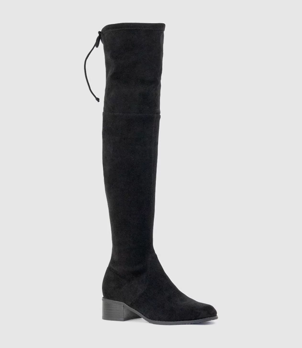 Edward Meller Long Boots<Veda40 Otk Stretch Boot In Black Suede