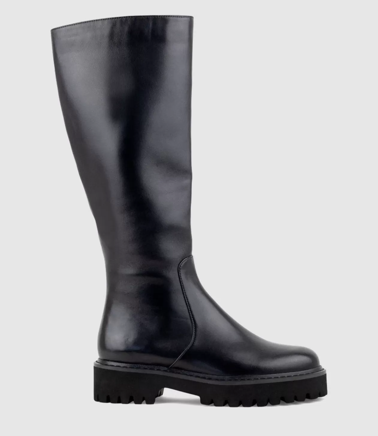 Edward Meller Long Boots<Vernon Knee High Boot On Eva Sole In Black