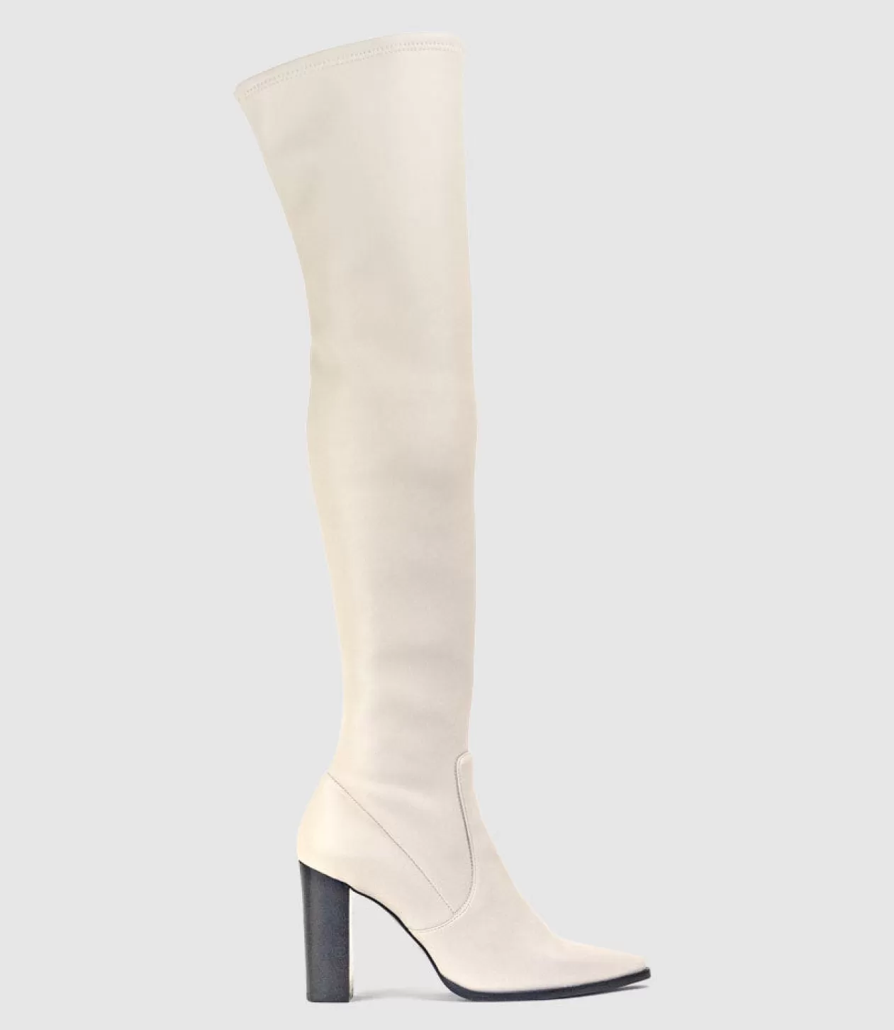 Edward Meller Long Boots<Verone95 Otk Stretch Boot In Offwhite