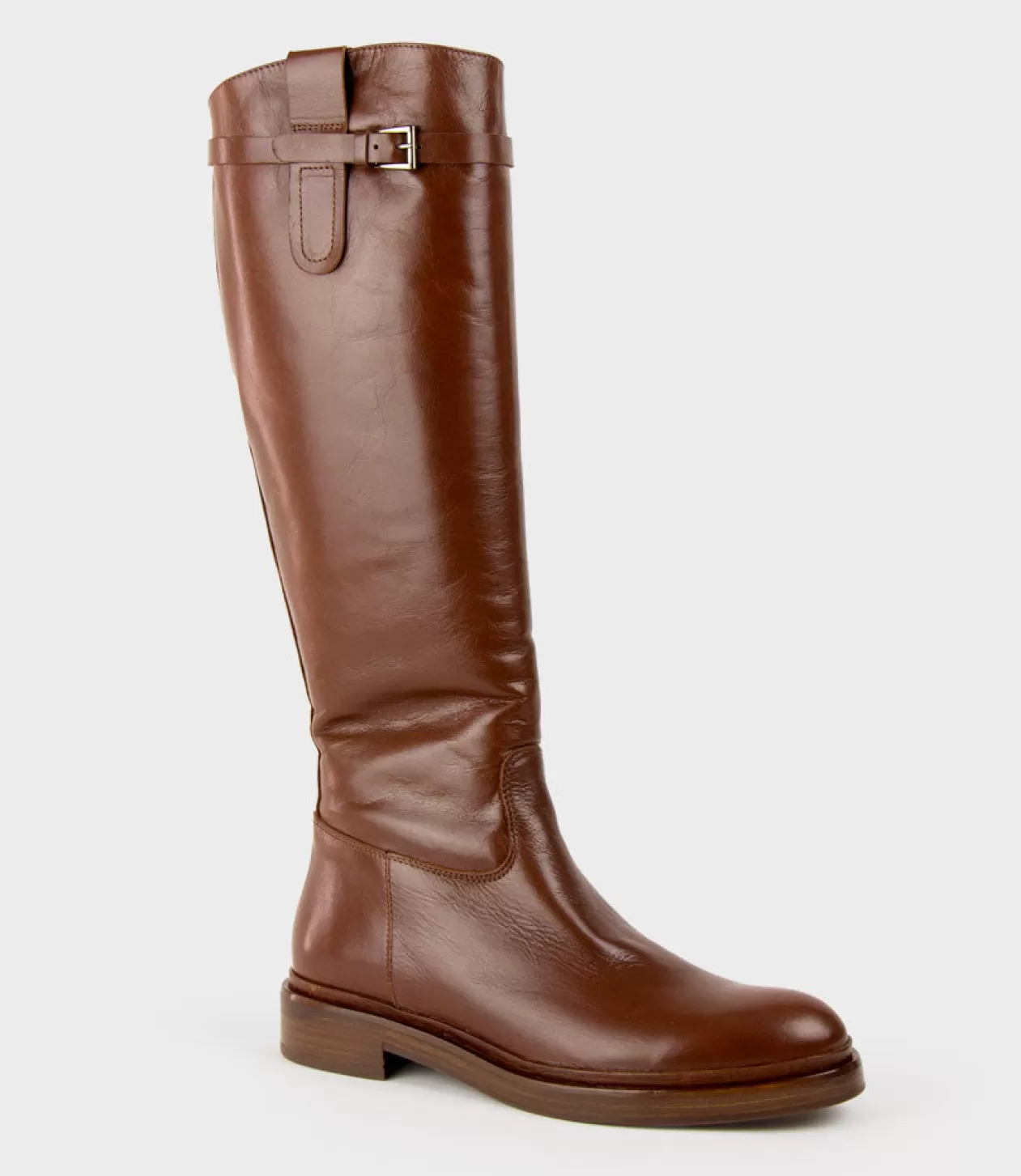 Edward Meller Long Boots<Vola Flat Knee High Boot In Brandy