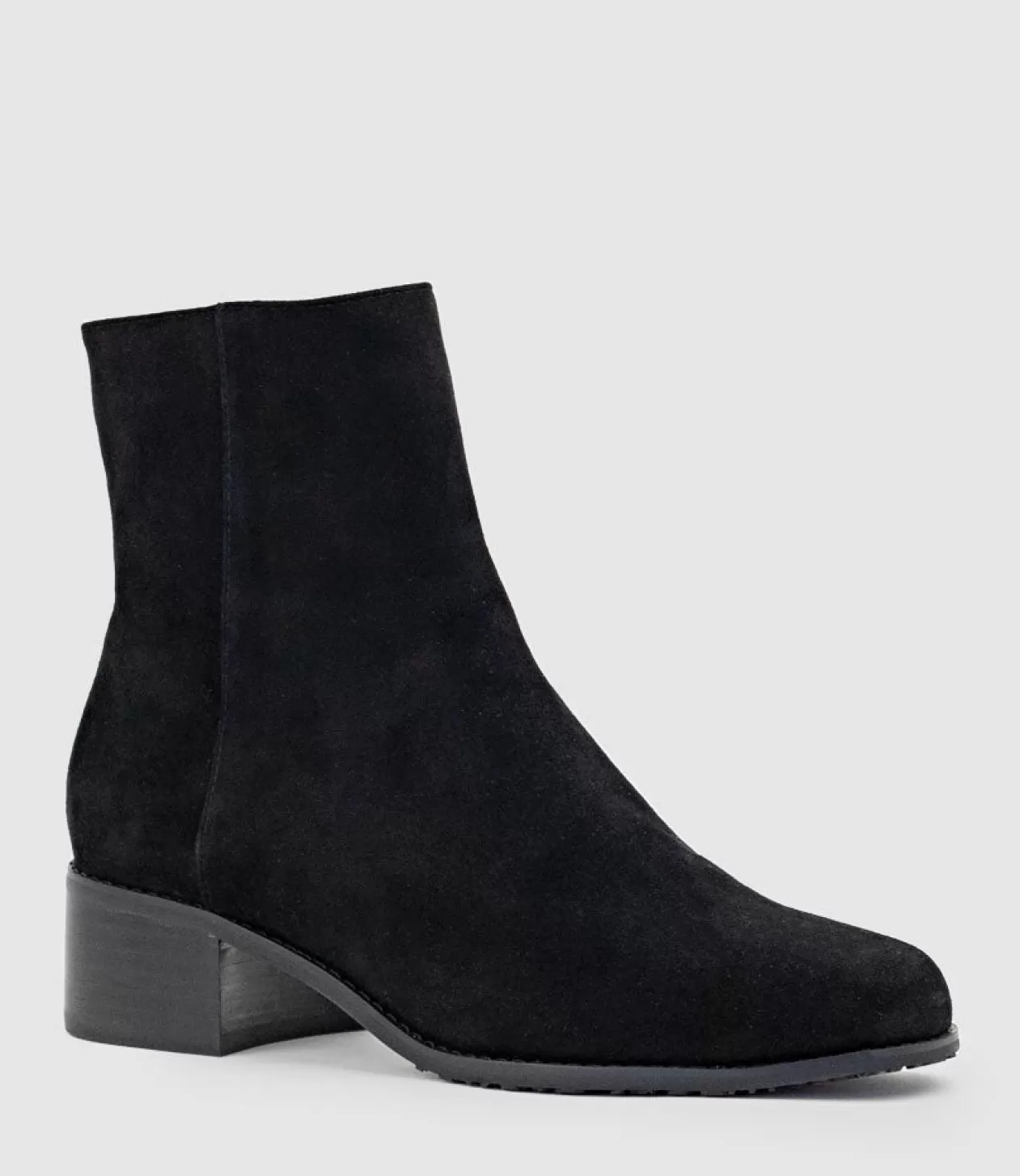 Edward Meller Ankle Boots<Weston40 Ankle Boot With Zip In Black Suede