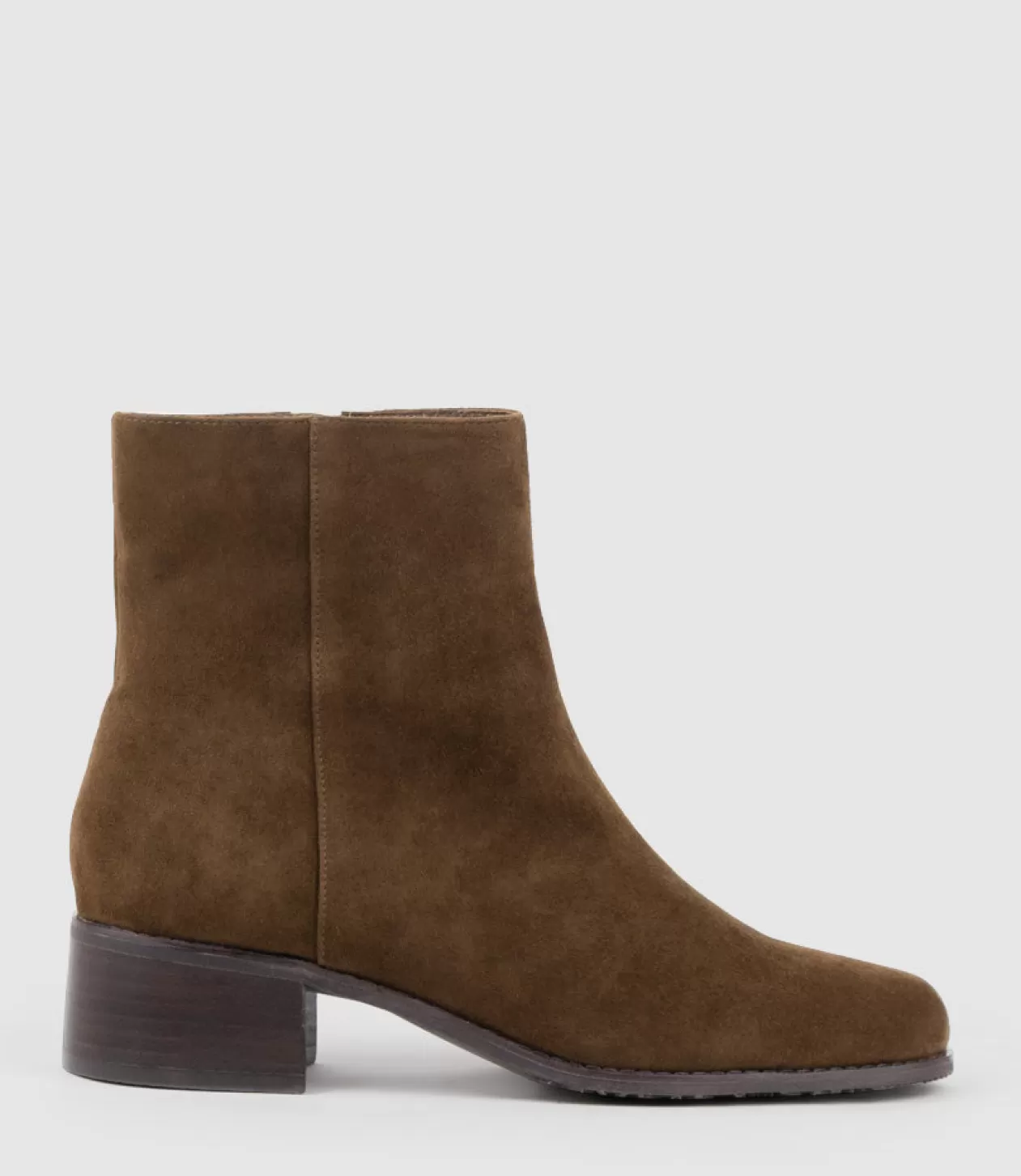 Edward Meller Ankle Boots<Weston40 Ankle Boot With Zip In Brown Suede