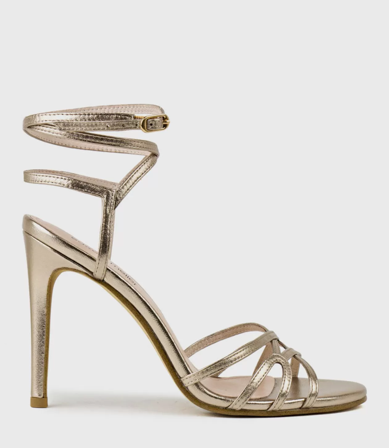 Edward Meller High Heel Sandals<Whimsy100 Multi Strap Sandal In Rosegold