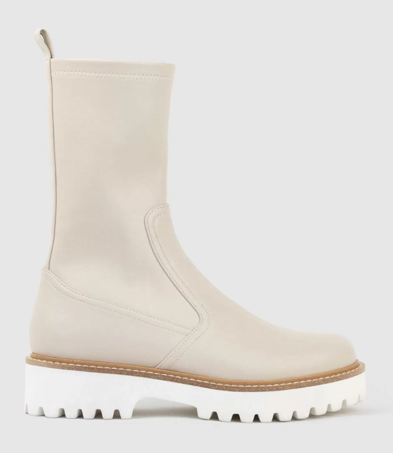 Edward Meller Ankle Boots<Worsley Stretch Ankle Boot On Unit In Beige