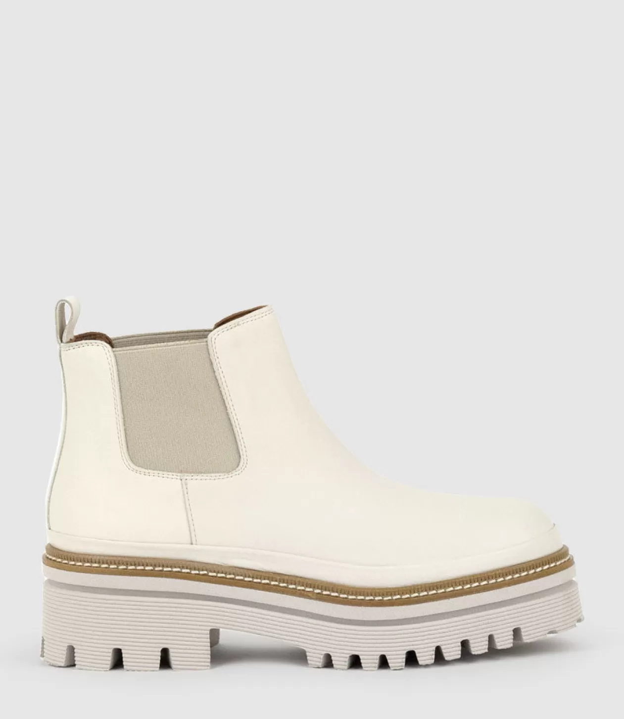 Edward Meller Ankle Boots<Yael Lug Sole Boot In Offwhite