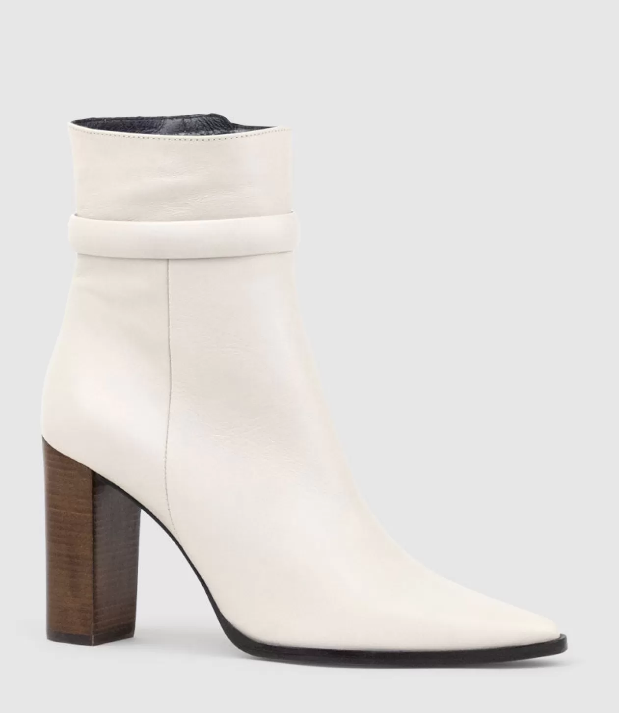 Edward Meller Ankle Boots<Zambia95 Pointed Ankle Boot In Offwhite