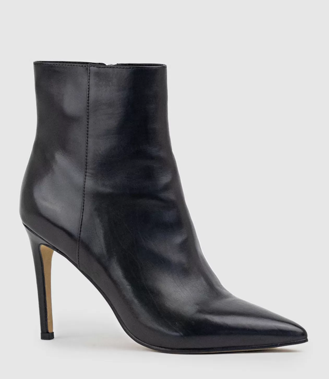 Edward Meller Ankle Boots<Zelia100 Stiletto Ankle Boot In Black Baby Calf