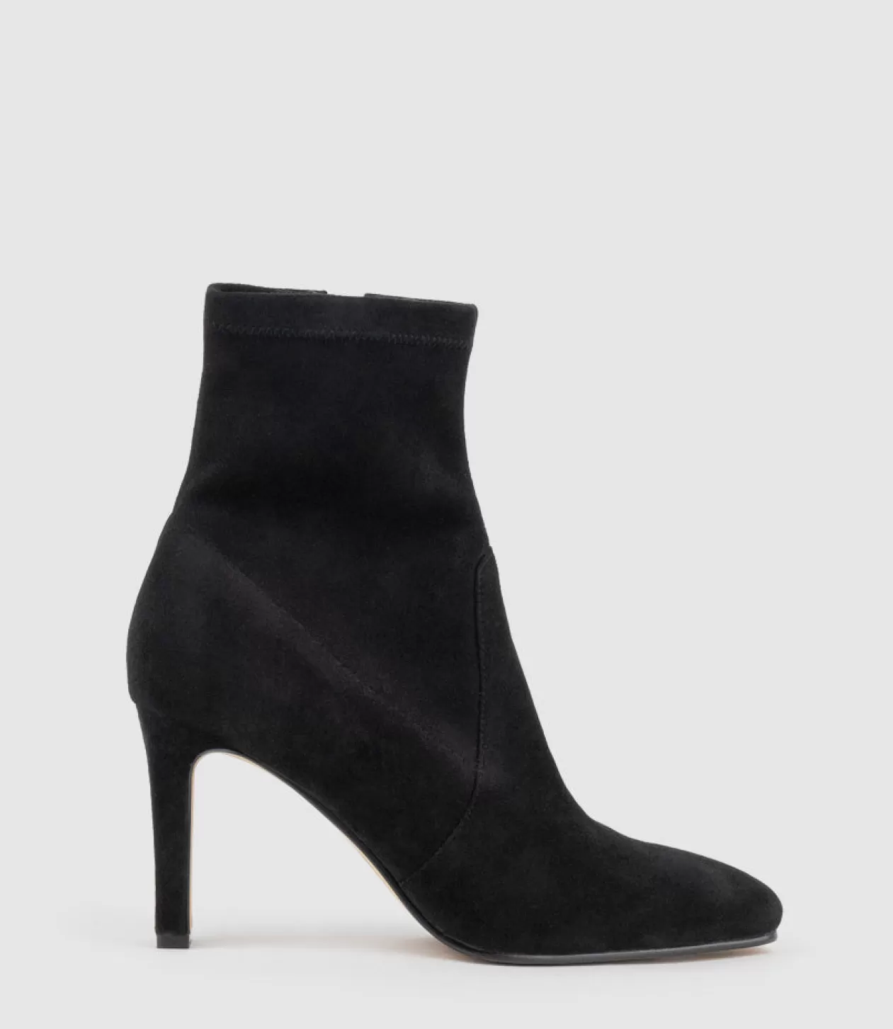 Edward Meller Ankle Boots<Zenas85 Square Toe Ankle Boot In Black Suede