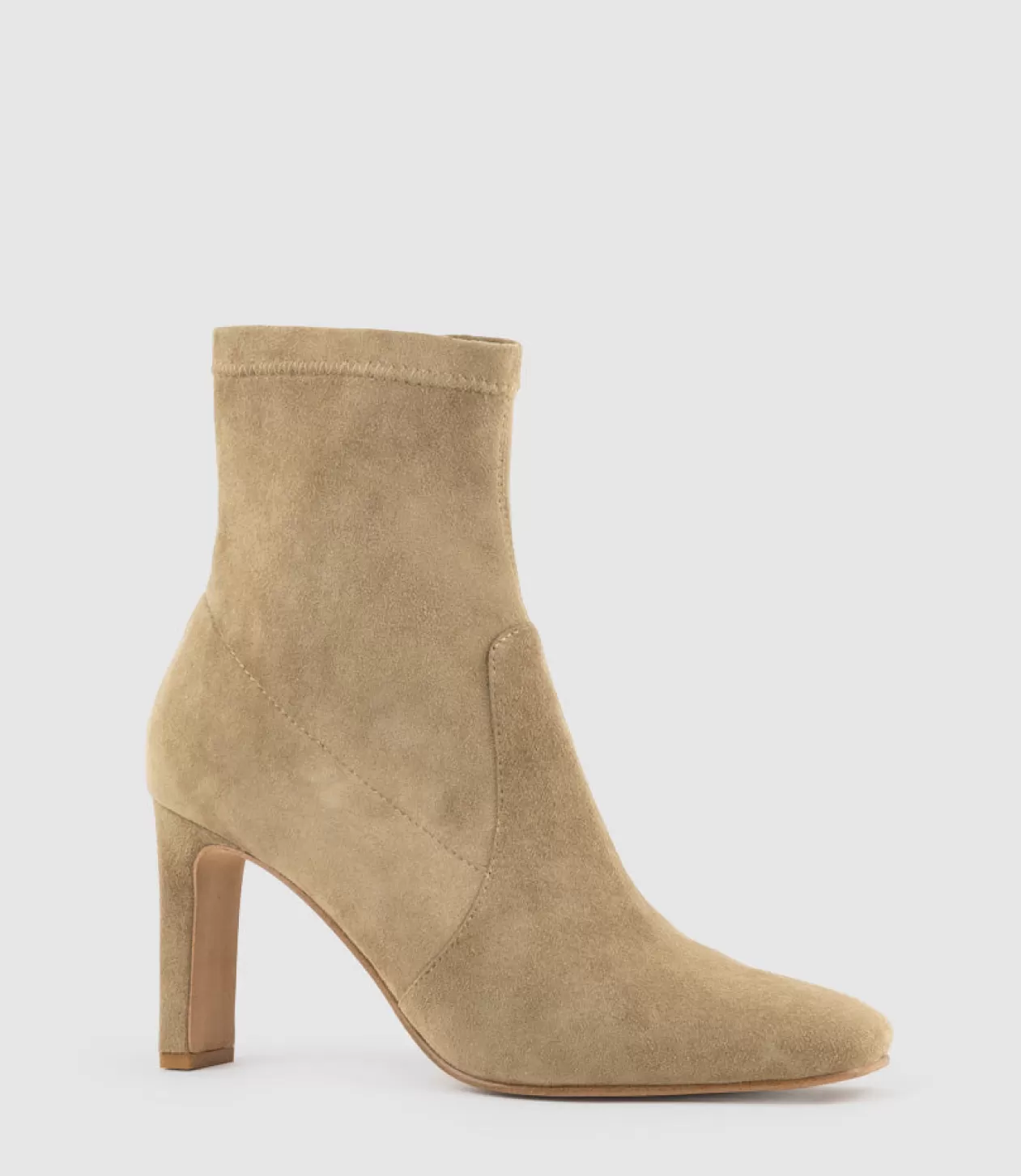 Edward Meller Ankle Boots<Zenas85 Square Toe Ankle Boot In Camel Suede