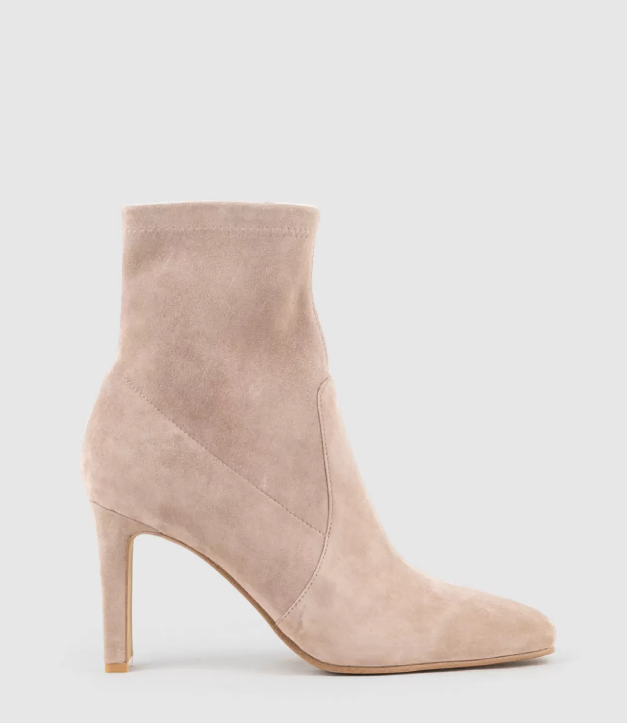 Edward Meller Ankle Boots<Zenas85 Square Toe Ankle Boot In Nude Suede